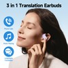 exsulity Language Translation Earbuds, Two Way Real-time Translation 144 Online