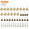 Cahuczlhoz For Dremel Rotary Tool Die Grinder 45Pcs Wire Brush
