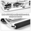 HIKPACKER Pack of 4 Folding Handles, Stainless Steel, Carry Handle