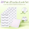 30 Pairs Practice Lashes for Lash Extension Training