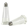Pack of 12 Pots Classic Style Glass Salt and Pepper