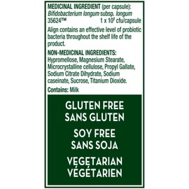 Align Probiotic Digestive Support, IBS Symptom Relief: Gas, Abdominal Discomfort, Bloating, Helps Healthy Intestinal Flora for Women & Men, 28 Capsules