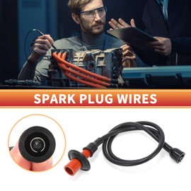 QUARKZMAN Spark Plug Coil Cable Ignition Coil Wiring Harness Suitable for VW Beetle Special Construction 1200 1.2 (1947-2003) 25 kW No. 111998031 - Pack of 5