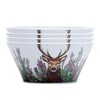 Puckator Wild Stag 4Pc Reusable Picnic Bowls Out of Recycled