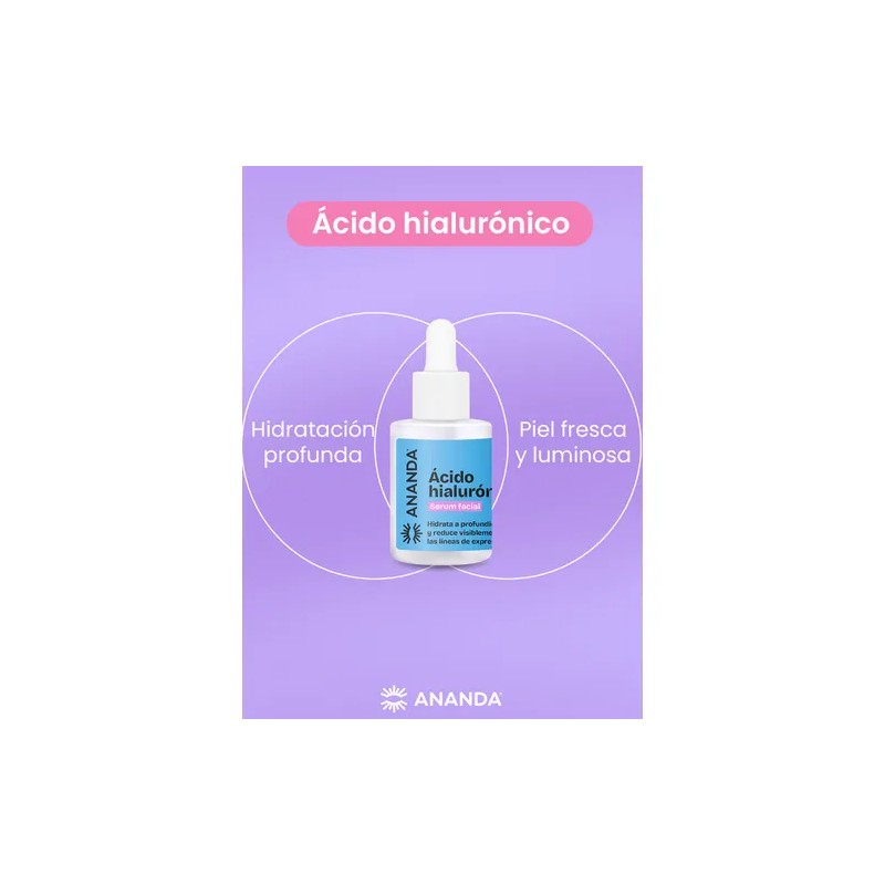 And Serum Facial Acido Hialuronico Ananda 30ml Todo Tipo De