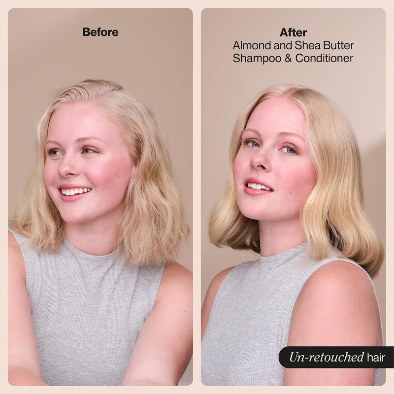 Suave Shampoo and Conditioner Set, Almond & Shea Butter -