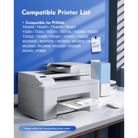 545 XL Black PG-545XL Compatible with Canon 545 545XL PG545XL PG 545 Black PG545 PG 545 XL for Canon MX495 Cartridges TR4550 TR4650 TS3351 TS3450 TS3150 TR4551 TS3151good good MG2555s (545 XL Black