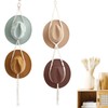 2PCS Hand Weaving Hat Rack, Wide Brim Boho Hat Hanger,