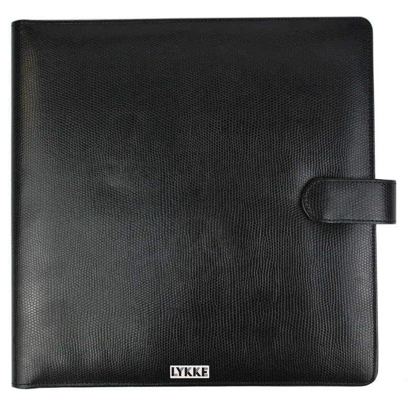 Lykke Driftwood 10" Straight Gift Set Black Leather Pouch