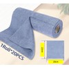 Microfiber Cleaning Cloth Roll, 20 Towels, 22 x 20 cm,