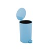 MSV Pedal bin Osaki 3l in Light Blue, Stainless-Steel, 3