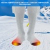 Rechargeable Washable Warm Adjustable Temperature Electric Heating SocksEU Plug 100-240V