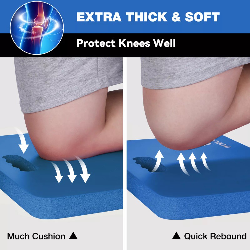 Workpro 1 x Extra Thick Kneeling Pad 2-Pack Soft Foam