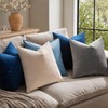 MIULEE Decorative Velvet Cushion Covers – Set of 2 Throw