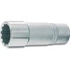 HAZET 900TZ-21 85 mm 12-Point Traction Profile Socket - Chrome-Plated/Polished