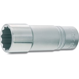 HAZET 900TZ-21 85 mm 12-Point Traction Profile Socket - Chrome-Plated/Polished