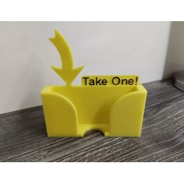 Unbranded Business Card Holder - Take One!