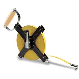 Komelon N6300 300-Feet Open Reel Metal Frame Long Steel Tape Measure
