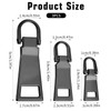 3pcs Black Zipper Pull Replacement, Zippers Slider Pull Tab Zipper