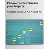 A1 A2A3 A4 A5 Cutting Mat Non-Slip Self Healing Sewing