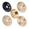 5pcs Wood Carving Disc, 4" and 4 1/2" Angle Grinder