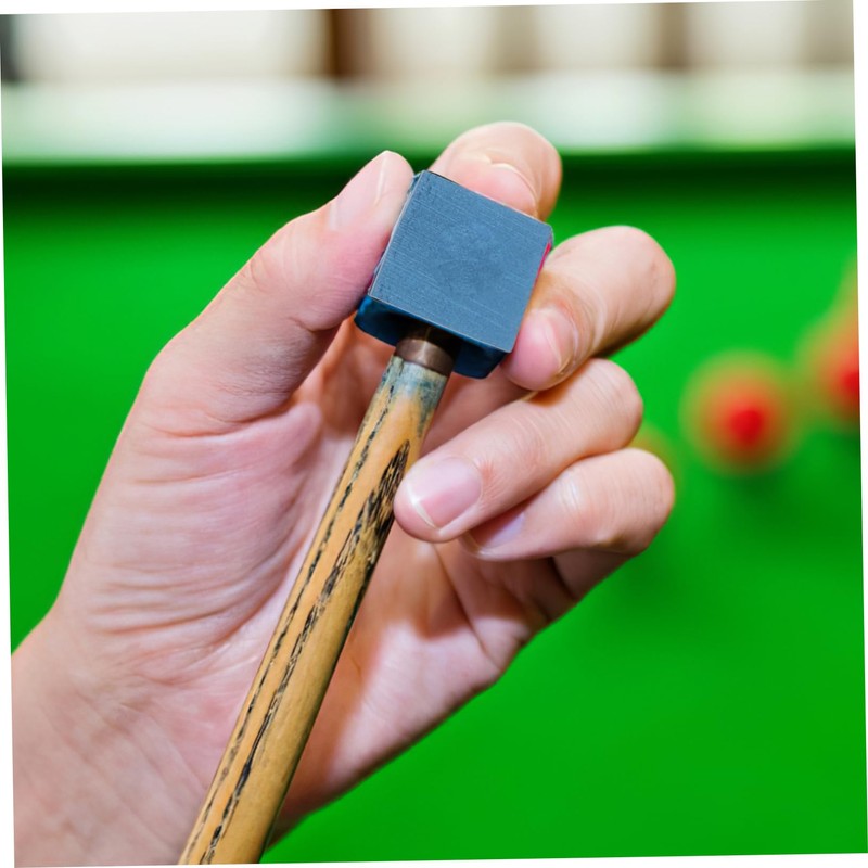 Mipcase 24Pcs Pool Cue Chalk Cubes Blue Billiard Chalk for