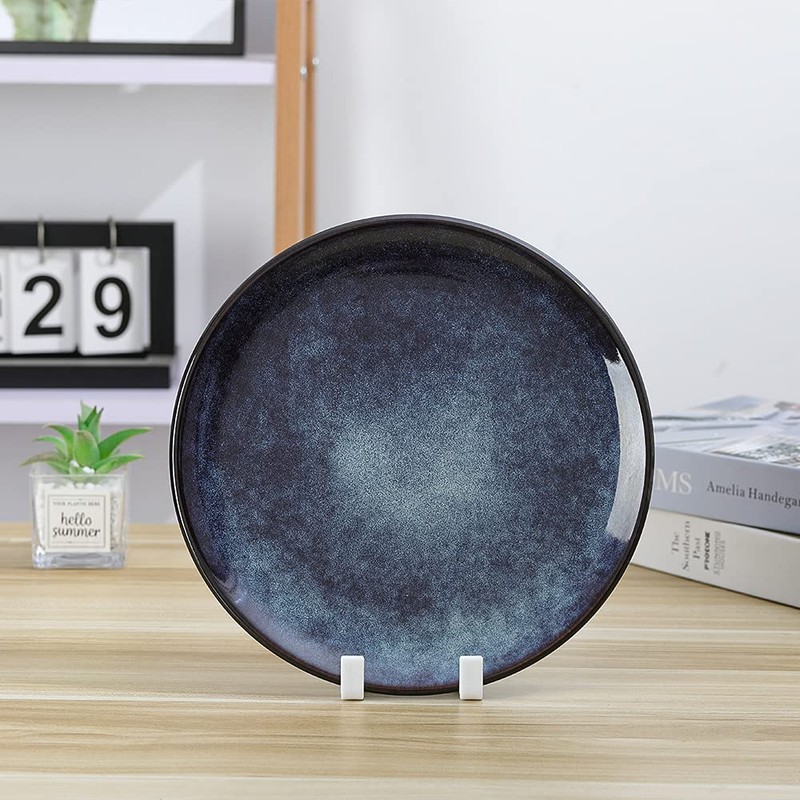 Plate Stands for Display 6 Inch - White Tabletop Easel