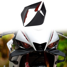 Fairing for Yamaha R3 - Spoiler Wing for Yamaha R3 2019-2022, Front Spoiler for Yamaha Fairing, Easy Installation of Yamaha Winglet (Matte Black)