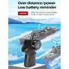 Remote Control Warship RC Military Battleship, 2.4GHz Remote Control Boat