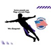 Trained 10 Man Flag Football Belt Pop Set (PURPLE)