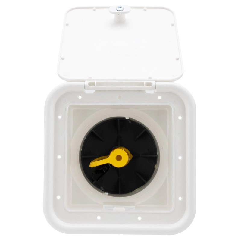 RecPro RV Propane Hook Up Box | 1/4 in. Quick