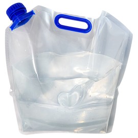 Platec PW-6 Collapsible Water Tank, 1.6 gal (6 L), 3-Layer Construction, Super Strong