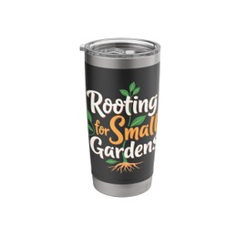 Micro-Gardening Small Space Gardening Compact Sustainable Stainless Steel Insulated Tumbler