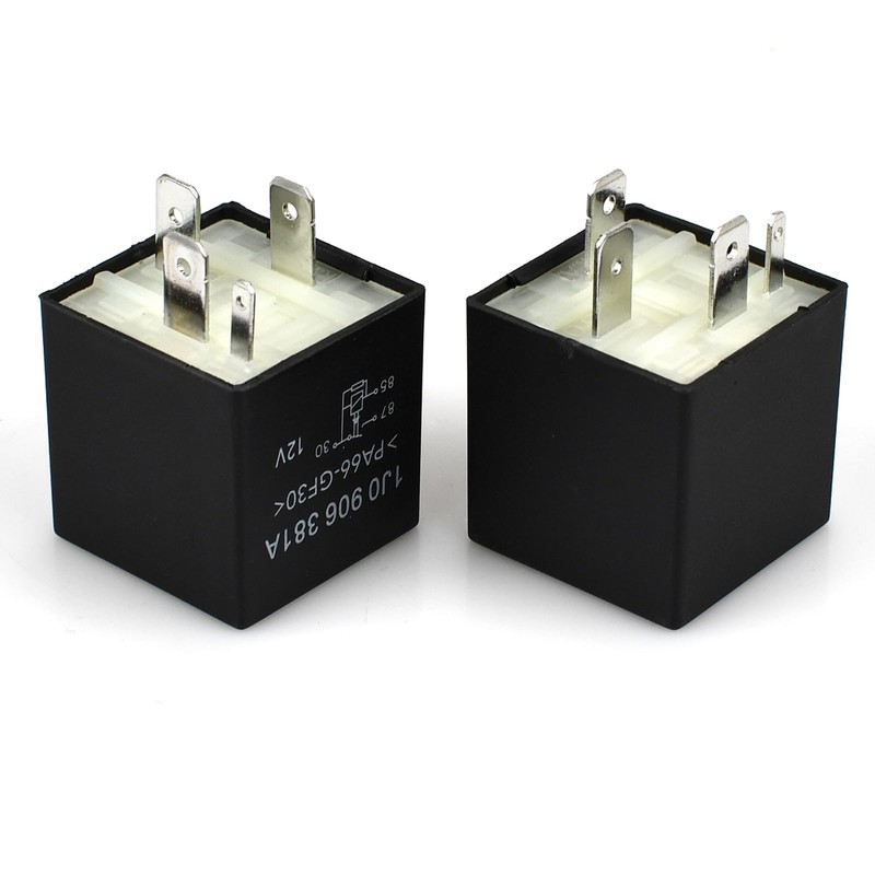 VehiclePro 2-Pack 1J0 906 381 A Main Power Supply Relay