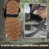 Hikeen Camo Snake Leg Gaiters, Adjustable Boot Gaiters for Hiking,