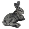 Fleur de Lis Garden Ornaments LLC Laying Rabbit Statue
