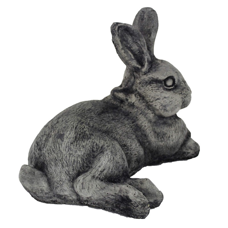 Fleur de Lis Garden Ornaments LLC Laying Rabbit Statue