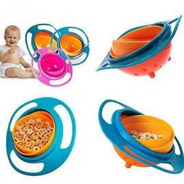 LiangTing Spill Resistant Gyro Bowl with Lid