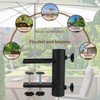 VANROUG Patio Umbrella Holder Clamp, Parasol Bracket, Outdoor Umbrella Mount