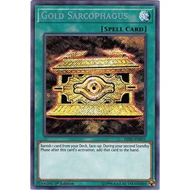 Yu-Gi-Oh! - Gold Sarcophagus - HISU-EN051 - Hidden Summoners - 1st Edition - Secret Rare