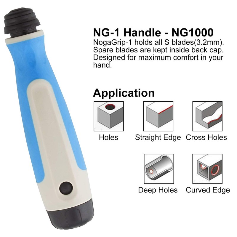 ASelected Hand Deburring Tools Set - NG1000 Handle & RB1000