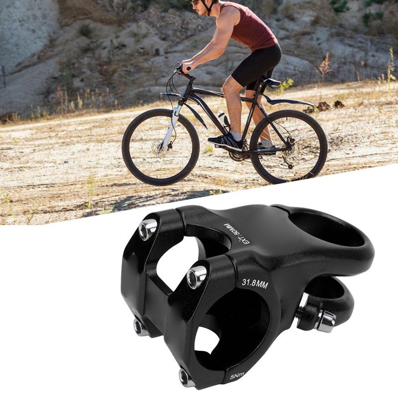31.8mm Handlebar Stem 15 Degree Adjustment Aluminum Alloy Light Weight