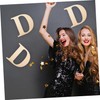 Operitacx DIY Wood Letter d Giant Decorative Letters Big Cardboard