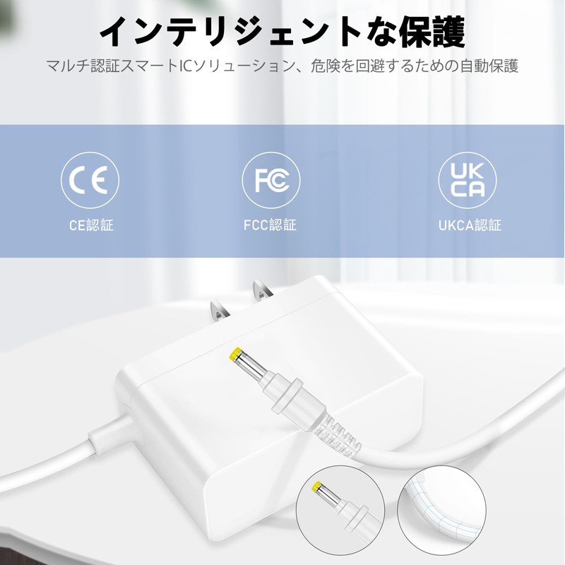 5.4V AC Adapter B Type Compatible, Bandai Ann Panman Educational
