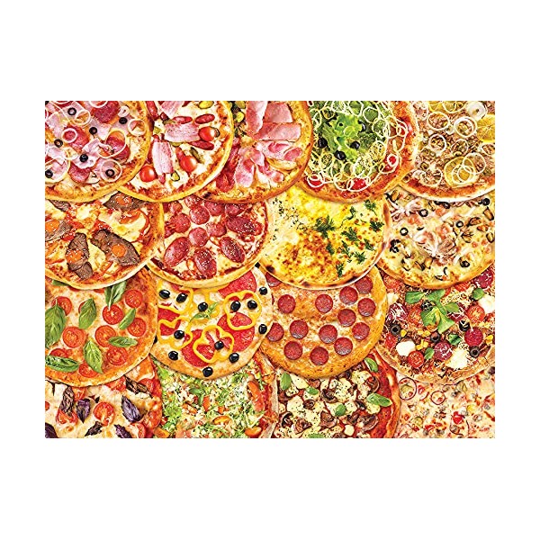 LPF Pizza Party 500 Piece Colorluxe Premium Jigsaw Puzzle