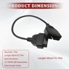 PLALEI OBD 1 Scanner, OBD1 to OBD2 Adapter, OBD1 12-pin