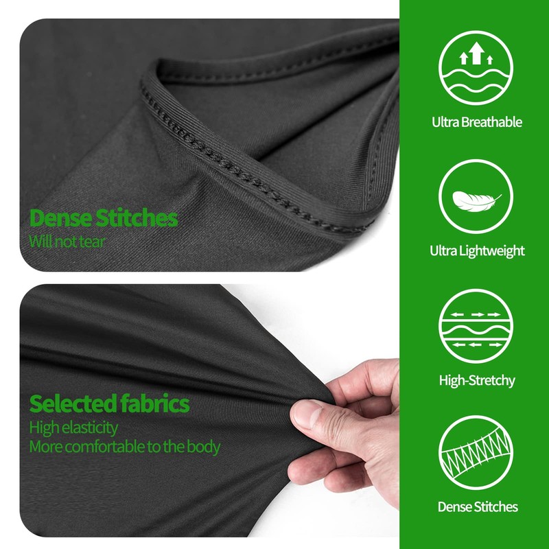 LONGKING Balaclava Face Mask for Men– Skiing, Snowboarding, Motorcycle, UV