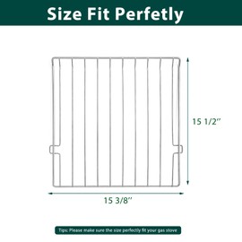 031059 Oven Rack Replacement Parts for Suburban RV Stove Oven Rack 304 Stainless Steel Gas Range Oven Rack Cooktop Oven Rack Stove Top RV Oven Rack SRNA3S SRNA3L Suburban RV Stove Parts 1 Pcs