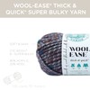 Lion Brand Yarn Company 1-Piece Wool-Ease Thick and Quick, Denim,