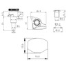 Guyker Guitar Locking Tuners (6 Left Handed) - 1:18 Ratio